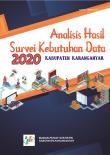 Analisis Hasil Survei Kebutuhan Data 2020 Kabupaten Karanganyar